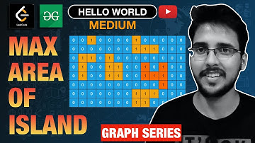 Max Area of Island Leetcode | DFS ✅ Graph Explained Hindi | Complete Graph Playlist | Code Explained