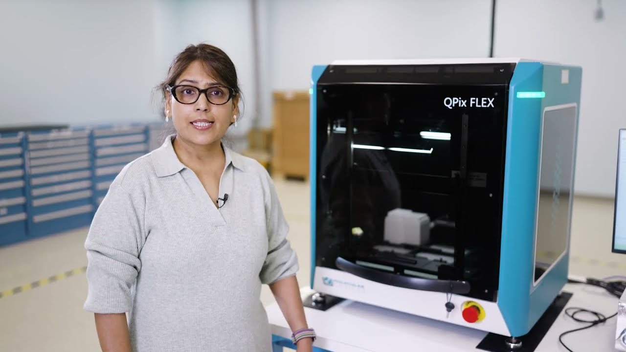 QPix FLEX 微生物コロニーピッカー - YouTube