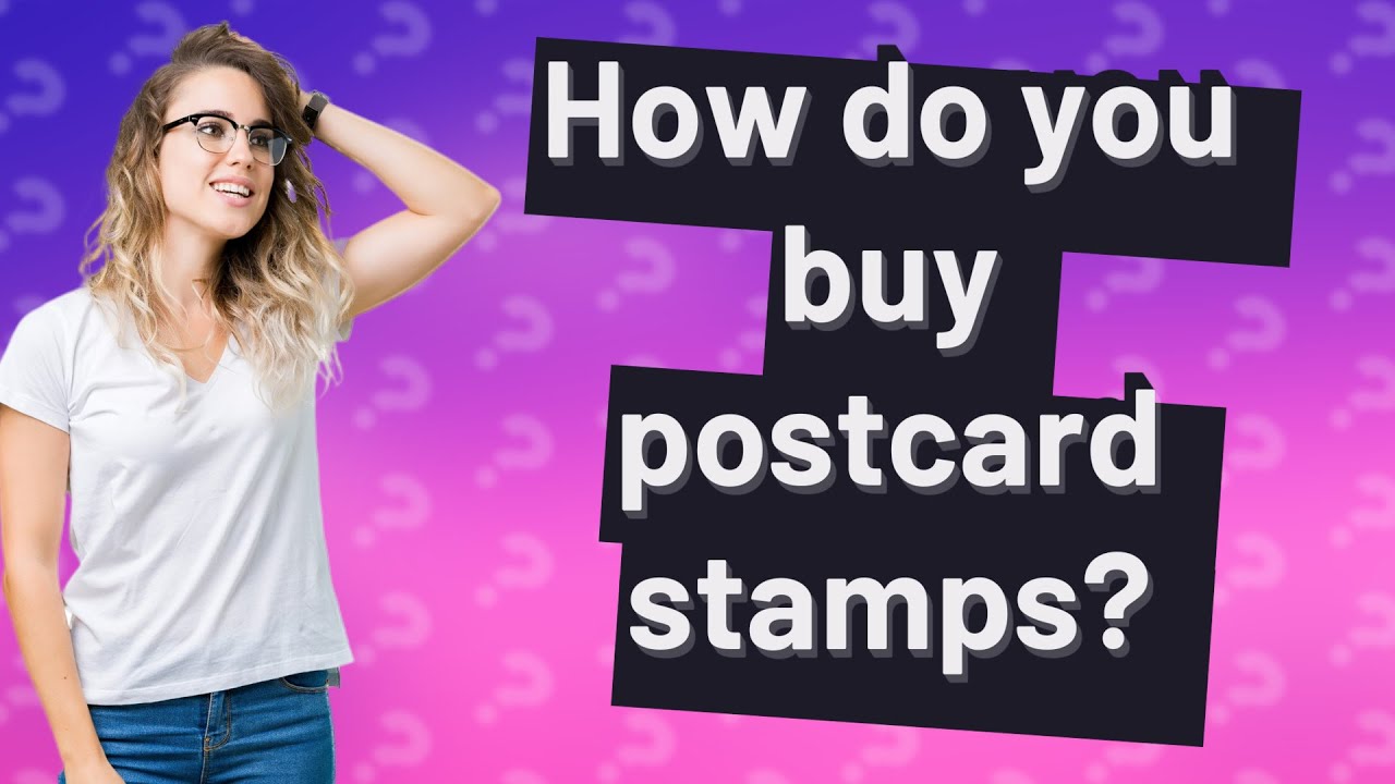 How do you buy postcard stamps? YouTube