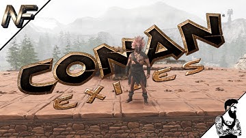 Conan Exiles - NEW BASE PLACE! S1 E1