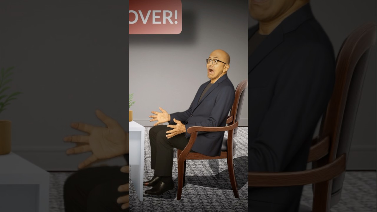 Satya Nadella Job Interview !!! #shorts