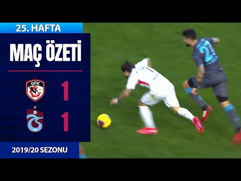 ÖZET: Gaziantep FK 1-1 Trabzonspor | 25. Hafta - 2019/20