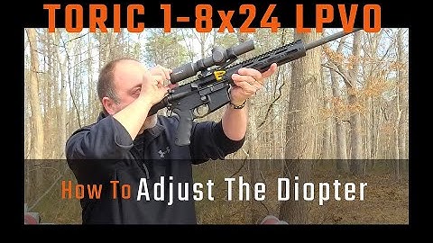 Setting The Quick Focus Eyepiece on the TRACT TORIC 1-8X24 30mm LPVO