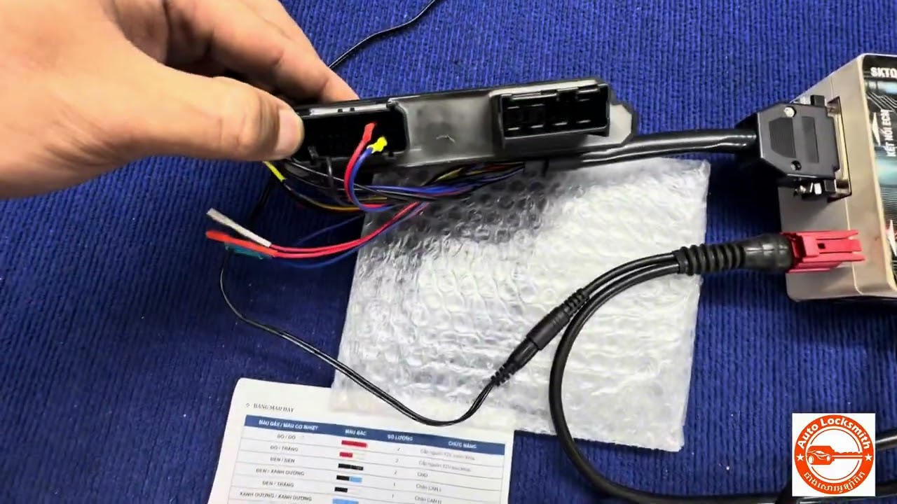 Video 12# អានECMIDម៉ូតូHONDA SCOOPY 25