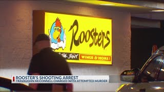 Suspect charged with murder in connection to fatal Rooster's shooting
