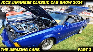 THE AMAZING CARS OF JCCS 2024 JAPANESE CLASSIC CAR SHOW PART 3