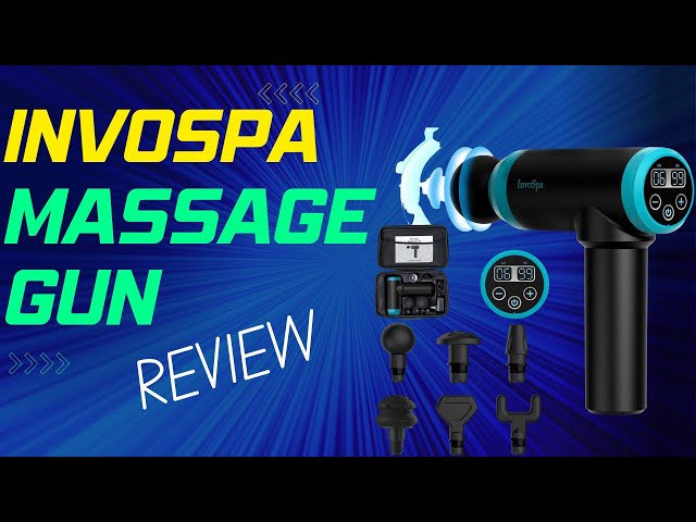 Troubleshooting and Tutorial Videos - blue neck massager - InvoSpa