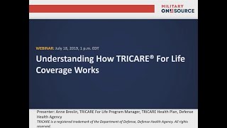 Understanding How TRICARE For Life Coverage Works