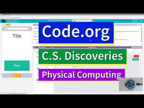 The Program Design Process Lesson 8.3 Tutorial and Answer Code.org CS Discoveries Unit 6
