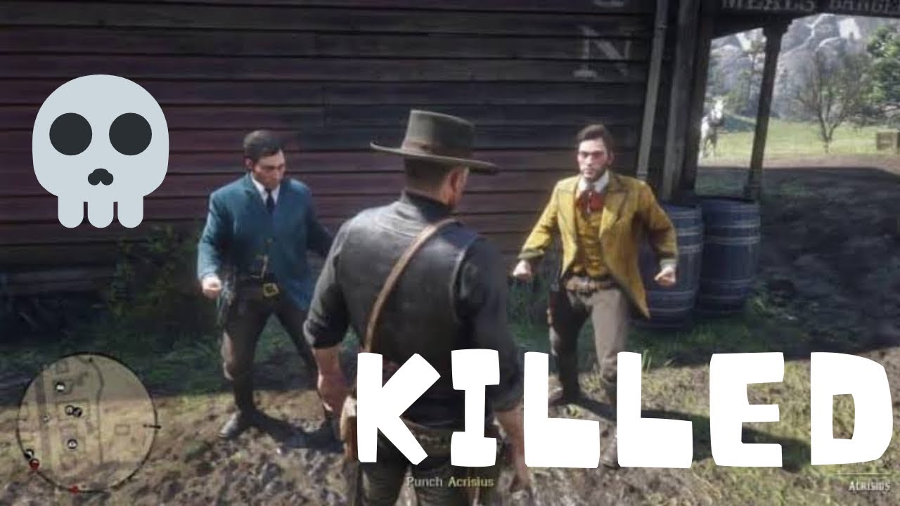 This is what happens if you kill the twins (rdr2)