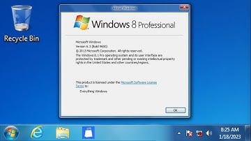 Windows 8 Professional?