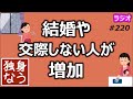 結婚や異性と交際しない人が増加 女性は20年で1.5倍に【独身なう】
