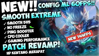 Update Config ML Anti Lag 60 Fps Smooth Extreme + Ping Stabil New Patch | Mobile Legends