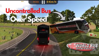 Uncontrolled Bus & Over Speed | World Bus Driving Simulator | Android Gameplay screenshot 3