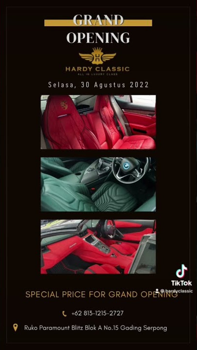 Hardy classic Gading serpong Diskon 10% untuk 10 orang pertama !!! 08122020665