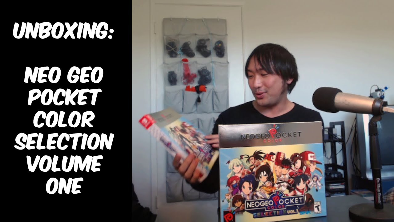 UNBOXING: Neo Geo Pocket Color Selection Volume 1 - YouTube