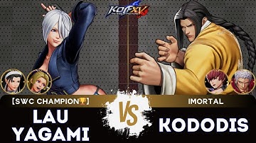 KOF XV ▰ LAUYAGAMI (Ángel/Hinako/Chizuru)  🆚 KODODIS TV (Gato/Chris/O.Yashiro)🎞️Replay Match - 11/25