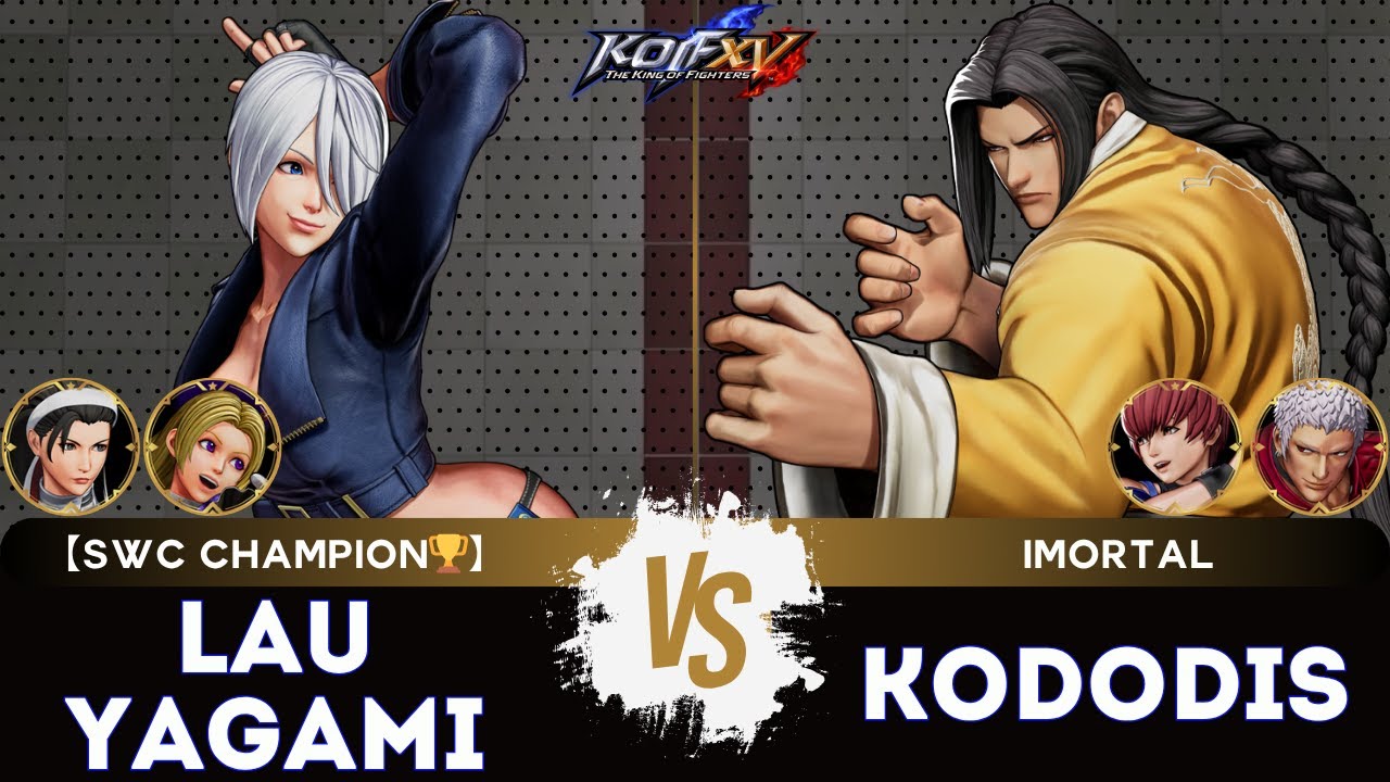 KOF XV ▰ LAUYAGAMI (Ángel/Hinako/Chizuru)  🆚 KODODIS TV (Gato/Chris/O.Yashiro)🎞️Replay Match - 11/25