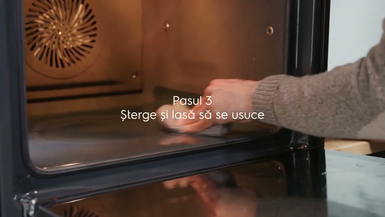 Prezentare video functie curatare cataliza cuptor electric incorporabil Electrolux