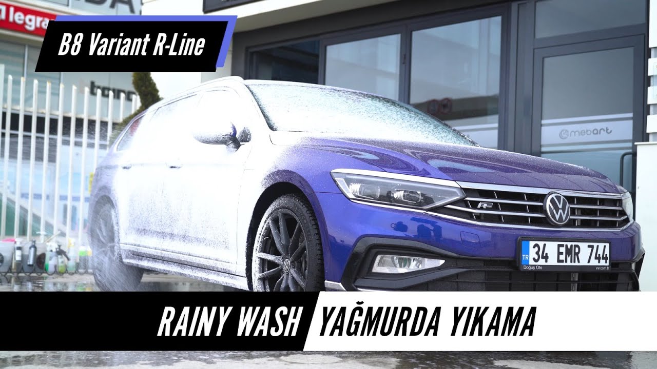 Passat Variant R-Line Detailed Wash & Just a Bit Detailing Touches / Detaylı Dış Yıkama & Detailing