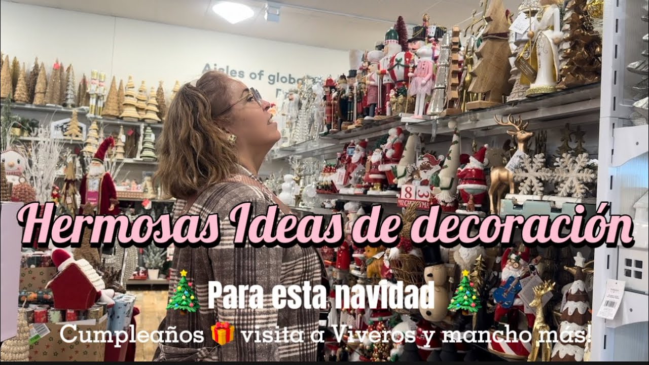 Ideas de decoración para esta Navidad 🎄 regalos de cumpleaños 🎁 limpieza 