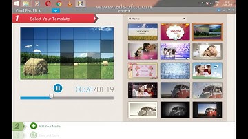 Corel VideoStudio FastFlick Editing