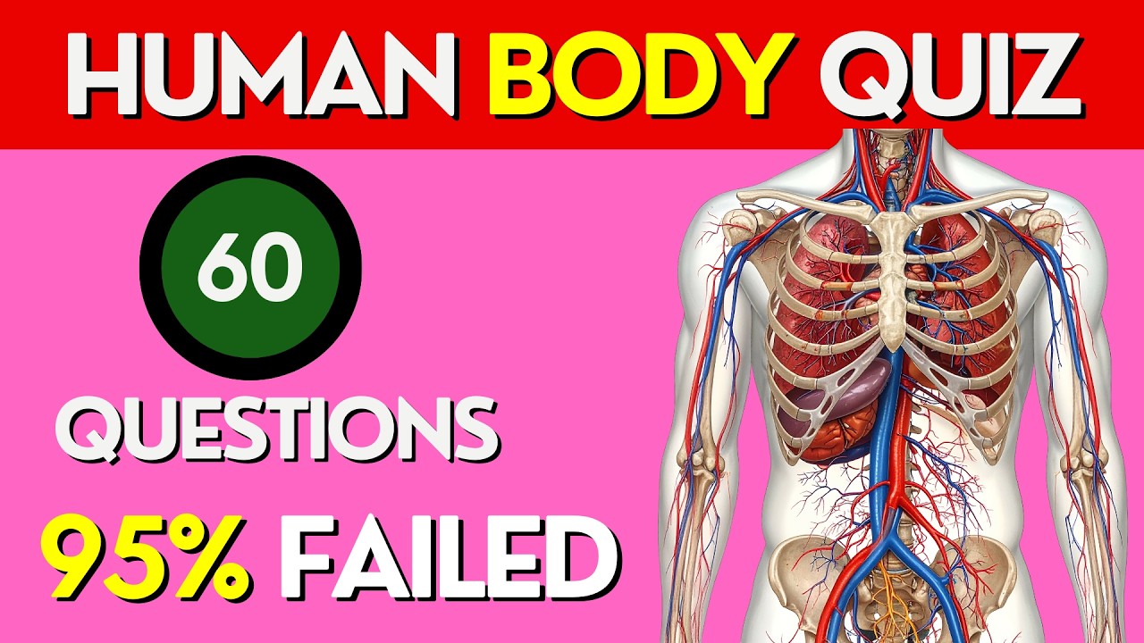 The Anatomy Quiz Everyone is Talking About | Only 5% Got All Correct! | Quiz Terrain