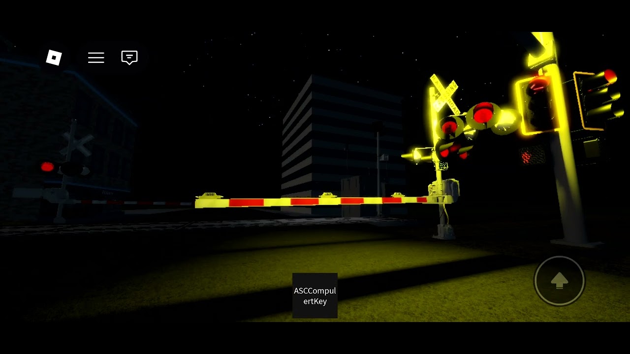 Railroad crossings in The_BNSF_Railfanner's game Railfan the genre subdivision 