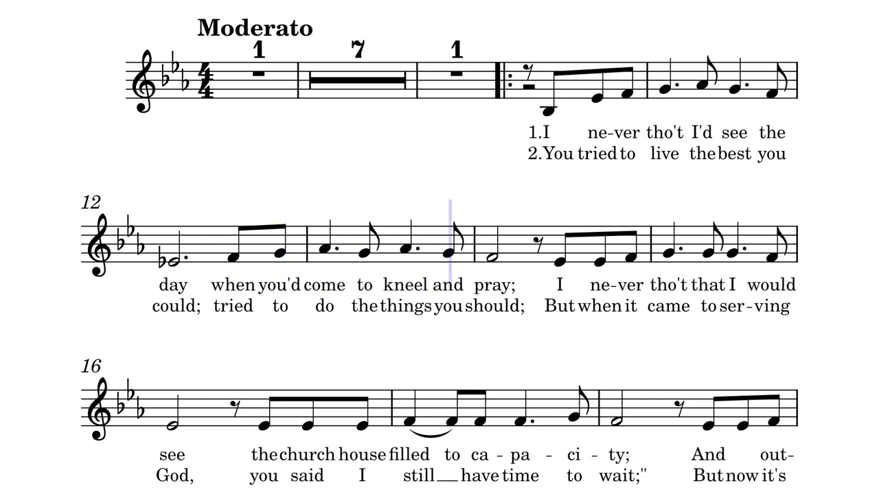 One Day Too Late by Lanny Wolfe - Soprano