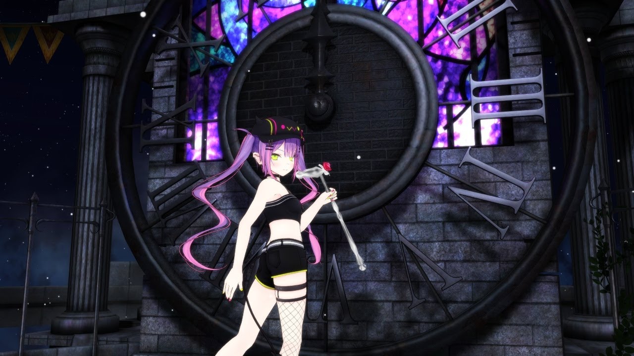【MMD x Hololive】 Romeo and Cinderella / ロミオとシンデレラ (Tokoyami Towa/ 常闇トワ )