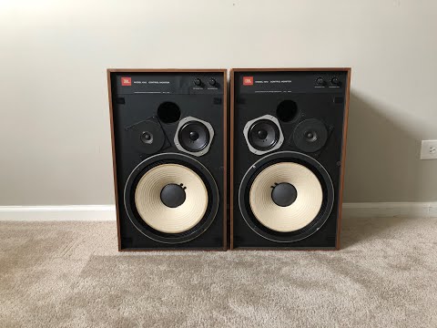 JBL 4312 Control Monitor Series 3 Way Vintage Home Speakers