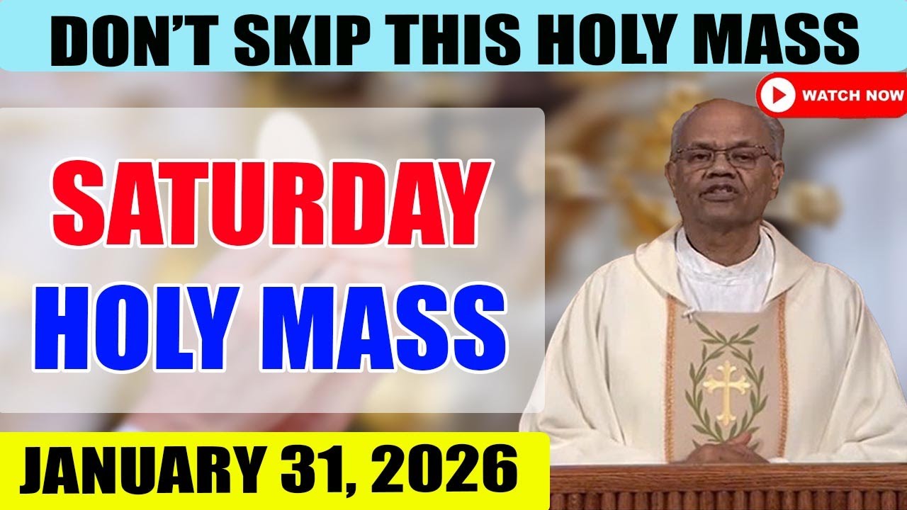 Catholic Mass Today | Daily TV Mass, Saturday January 31, 2026