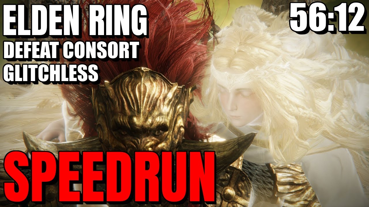TOP 3 MONDE | FINIR LE DLC EN 56:12 SANS GLITCH | SPEEDRUN ELDEN RING DEFEAT CONSORT GLITCHLESS