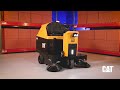 Cat® C49R Sweeper Unboxing and Setup Guide