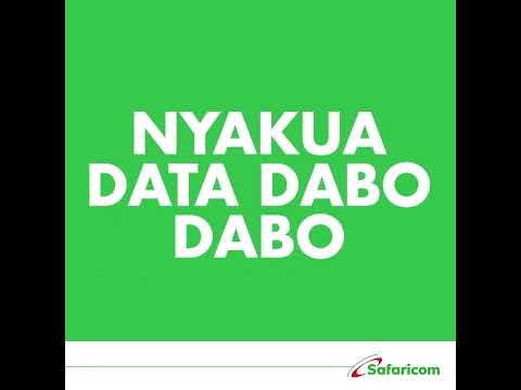 Nyakua Data Dabo Dabo | Dial *544# and Select Nyakua Bonus