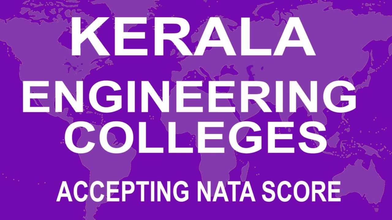 Best Kerala  Engineering Colleges accepting NATA Score