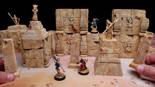 DIY Modular EGYPTIAN DESERT Terrain for Dungeons & Dragons