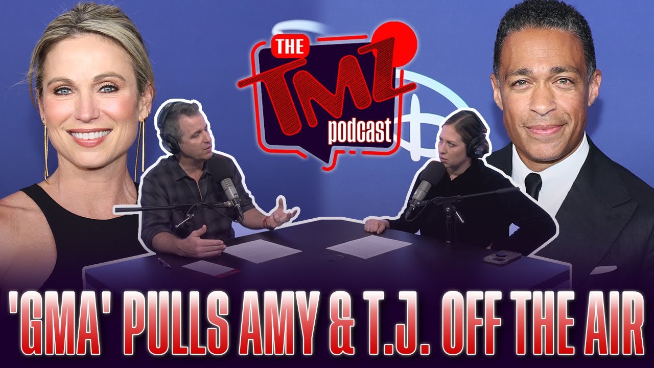 'GMA' Hosts Amy Robach and T.J. Holmes Pulled Off The Air The TMZ