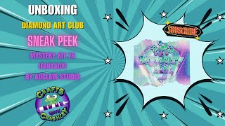 Diamond Art Club Sneak Peek - Mystery Kit 76 - Auclair Studio (Fantacy)
