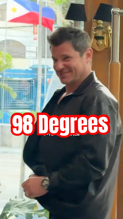 American boy band 98 Degrees spotted in GMA Lobby ❤️❤️❤️