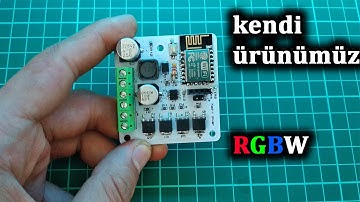 ESP8266 RGBW KONTROL(PCBWAY)