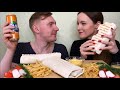 МУКБАНГ ШАУРМА | MUKBANG  SHAWARMA | КАРТОШКА ФРИ