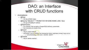 Overview of Room Database and Live Data in Android