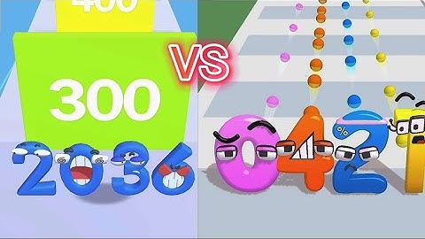 Alphabet Battle in Number Master vs Merge Number Run 🔥🔥🔥🔥🔥 New Level ⭐💯💯💯💯 #mergealphabetlore