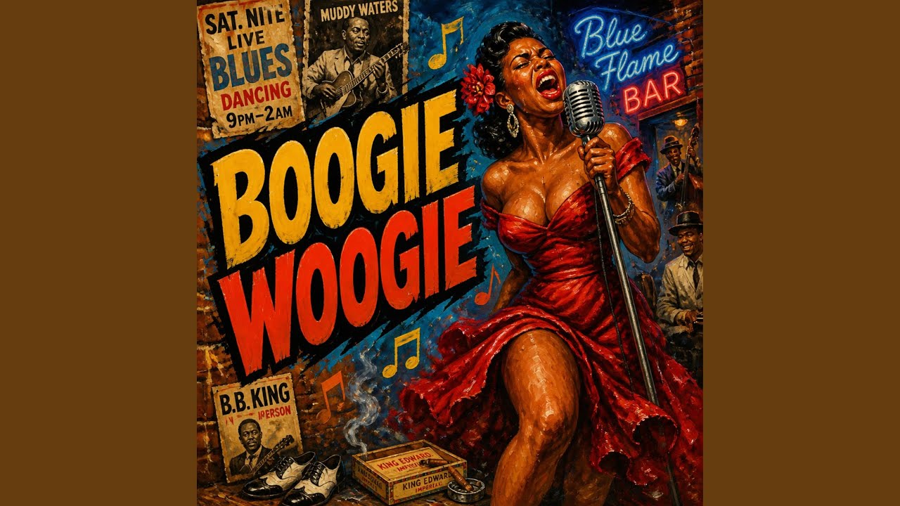 Midnight Groove Drift - Boogie Woogie Blues - YouTube