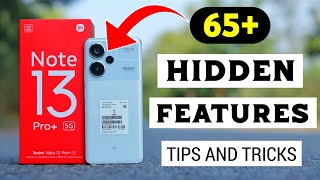 Redmi Note 13 Pro & Pro Plus Top 65+ Hidden Features || Redmi Note 13 Pro+ Tips And Tricks ||