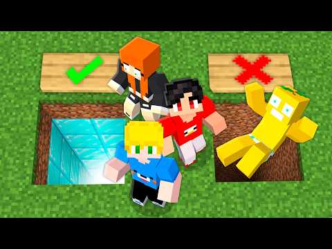 Choose the Right HOLE in Minecraft!