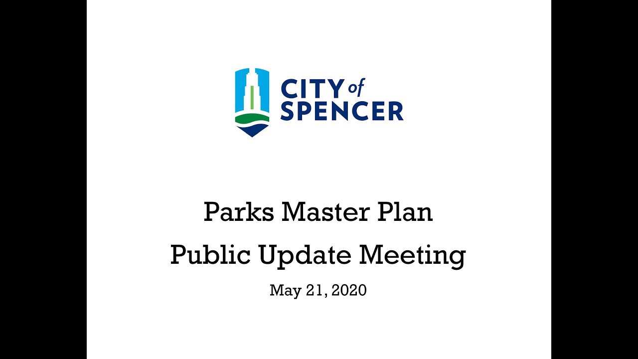 Park Master Plan Public Meeting 5 21 2020 - YouTube