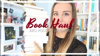 BOOK HAUL JULIO, AGOSTO Y SEPTIEMBRE  17