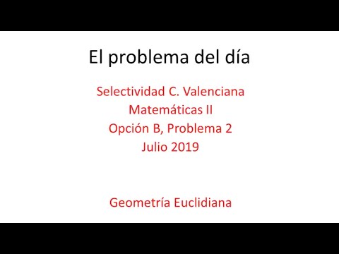 Vídeo Problema 2B - Junio 2019